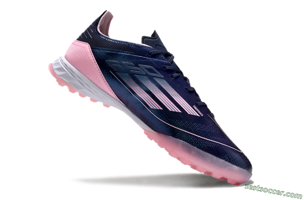 Adidas F50 Elite TF Low-Tops Soccer Shoes - Blue/Pink/White 4