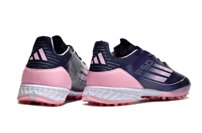 Adidas F50 Elite TF Low-Tops Soccer Shoes - Blue/Pink/White
