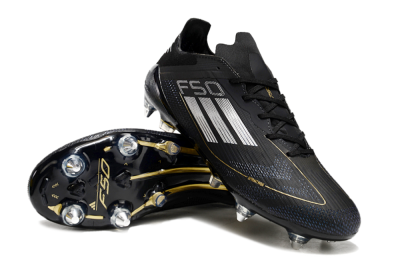 Adidas F50 Elite SG Low-Tops Soccer Cleats - Black/White