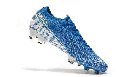 Nike Mercurial Vapor 13 Elite FG Low-Tops Soccer Cleats - Blue/White