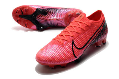 Nike Mercurial Vapor 13 Elite FG Low-Tops Soccer Cleats - Red/Black
