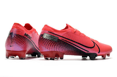 Nike Mercurial Vapor 13 Elite FG Low-Tops Soccer Cleats - Red/Black