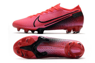Nike Mercurial Vapor 13 Elite FG Low-Tops Soccer Cleats - Red/Black