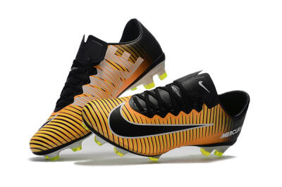 Nike Mercurial Vapor 11 FG Low-Tops Soccer Cleats - Orange/Black/White
