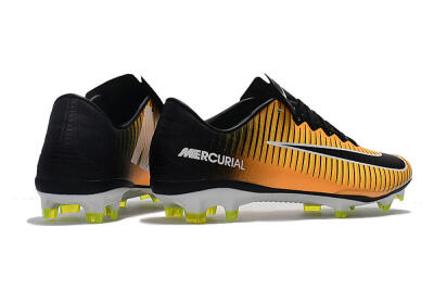 Nike Mercurial Vapor 11 FG Low-Tops Soccer Cleats - Orange/Black/White