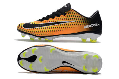 Nike Mercurial Vapor 11 FG Low-Tops Soccer Cleats - Orange/Black/White