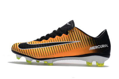 Nike Mercurial Vapor 11 FG Low-Tops Soccer Cleats - Orange/Black/White