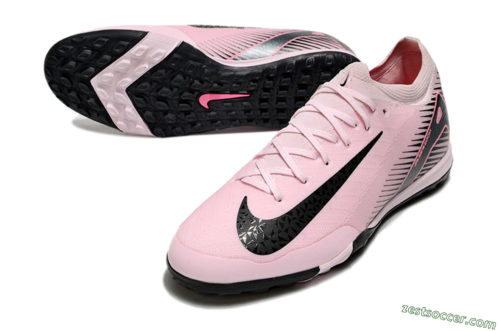 Nike Air Zoom Mercurial Vapor 16 Elite TF Low-Tops Soccer Shoes - Pink/Black 3