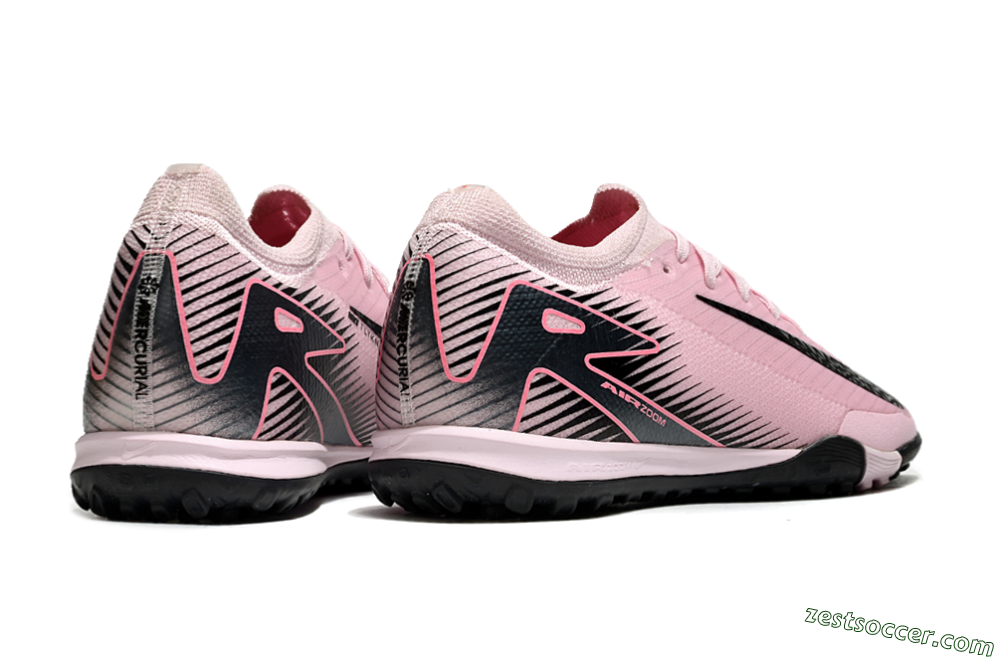 Nike Air Zoom Mercurial Vapor 16 Elite TF Low-Tops Soccer Shoes - Pink/Black 6