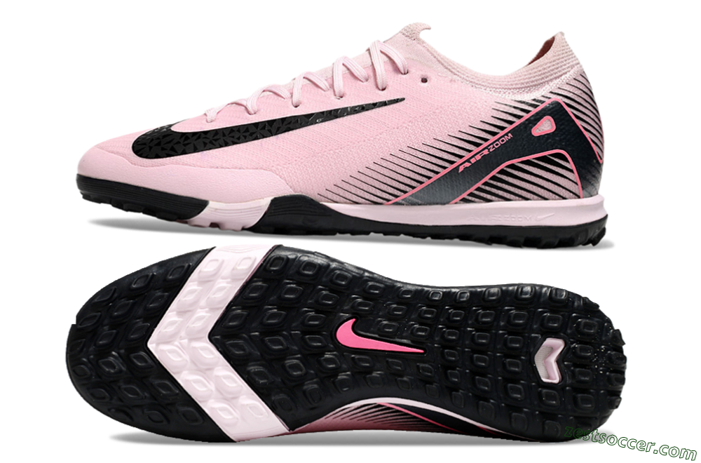 Nike Air Zoom Mercurial Vapor 16 Elite TF Low-Tops Soccer Shoes - Pink/Black 1
