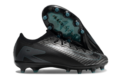 Nike Air Zoom Mercurial Vapor 16 Elite AG Low-Tops Soccer Cleats - Black/Grey/Blue