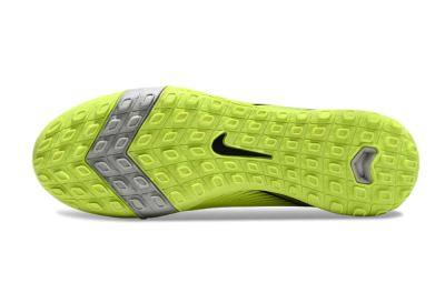 Nike Air Zoom Mercurial Superfly 10 Elite TF High-Tops Soccer Shoes - Yellow/Silver/Black