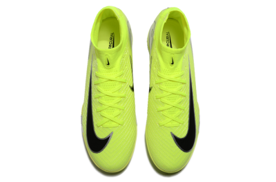 Nike Air Zoom Mercurial Superfly 10 Elite TF High-Tops Soccer Shoes - Yellow/Silver/Black