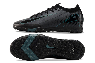 Nike Air Zoom Mercurial Vapor 16 Elite TF Low-Tops Soccer Shoes - Grey/Black/Blue