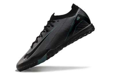 Nike Air Zoom Mercurial Vapor 16 Elite TF Low-Tops Soccer Shoes - Grey/Black/Blue