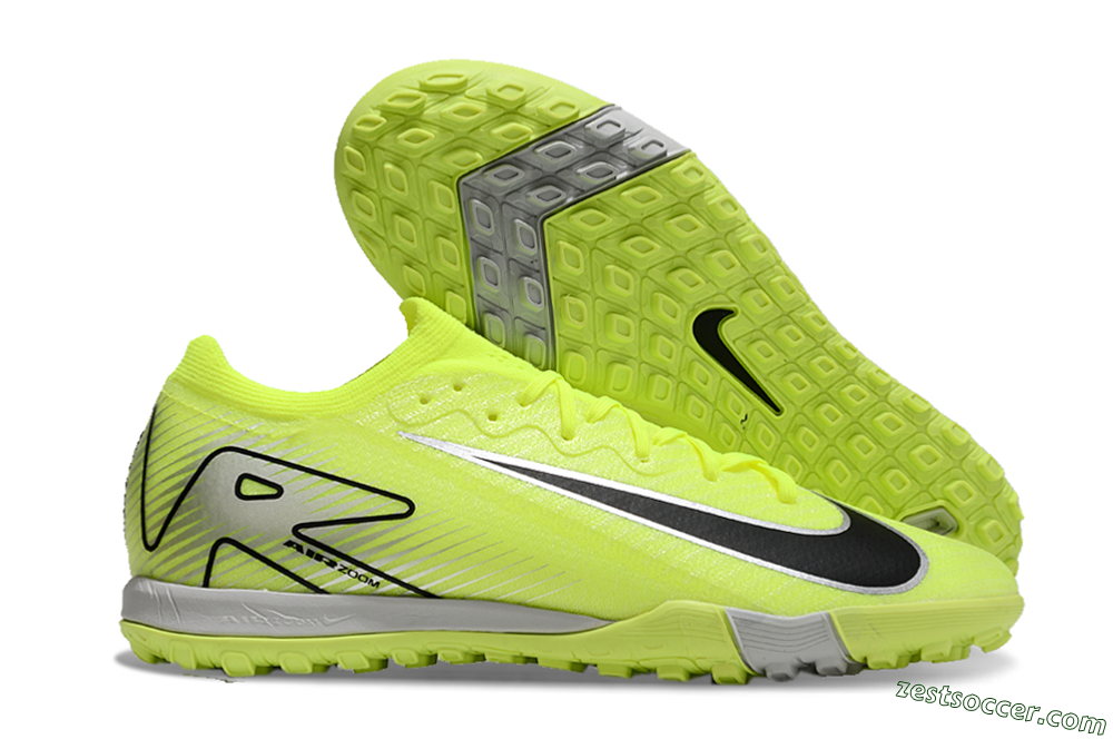 Nike Air Zoom Mercurial Vapor 16 Elite TF Low-Tops Soccer Shoes - Yellow/Black/White 1