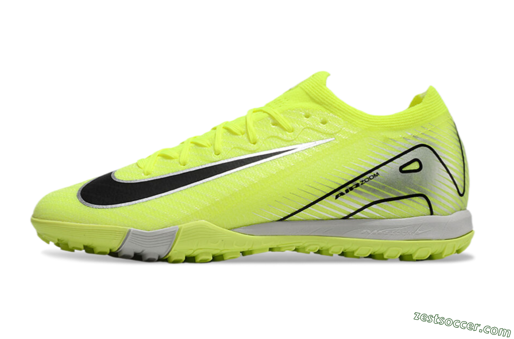 Nike Air Zoom Mercurial Vapor 16 Elite TF Low-Tops Soccer Shoes - Yellow/Black/White 0