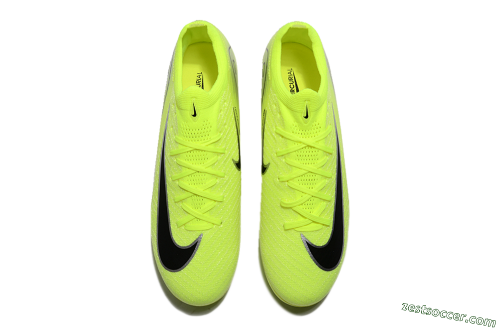 Nike Air Zoom Mercurial Vapor 16 Elite TF Low-Tops Soccer Shoes - Yellow/Black/White 3