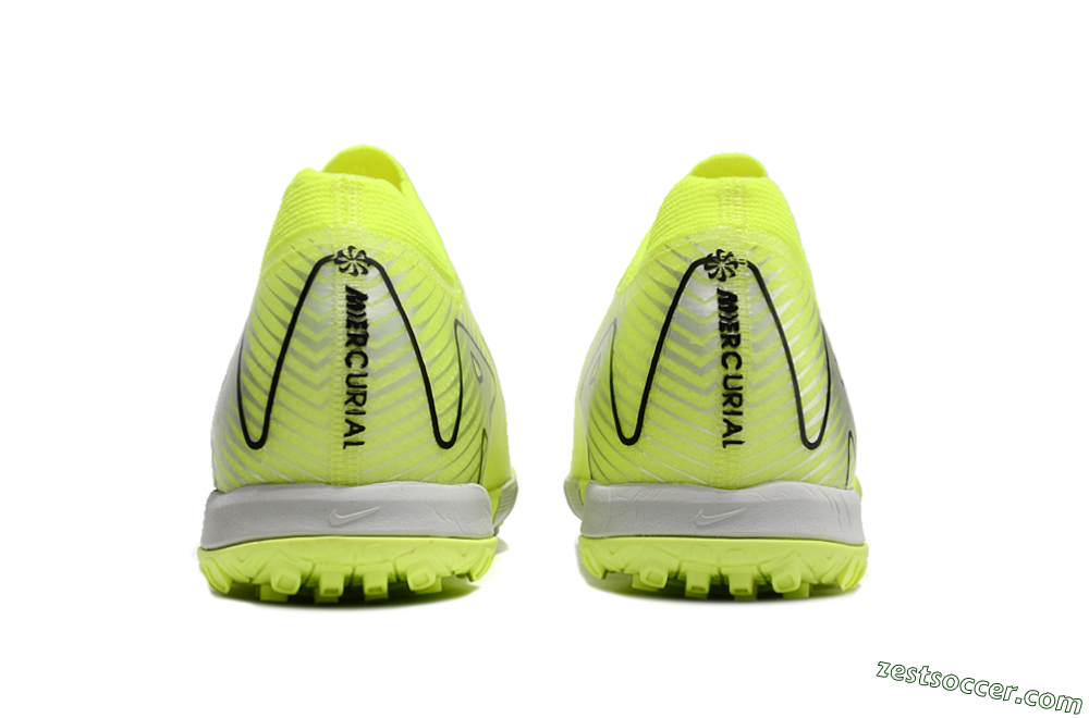 Nike Air Zoom Mercurial Vapor 16 Elite TF Low-Tops Soccer Shoes - Yellow/Black/White 4