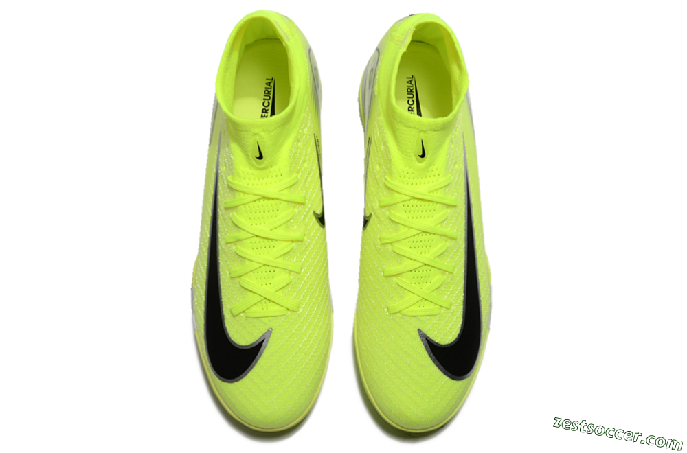 Nike Air Zoom Mercurial Vapor 16 Elite TF Low-Tops Soccer Shoes - Yellow/Black/White 7