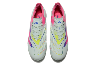 Adidas Predator 24 Elite TF Low-Tops Soccer Shoes - Jade/Pink/Purple