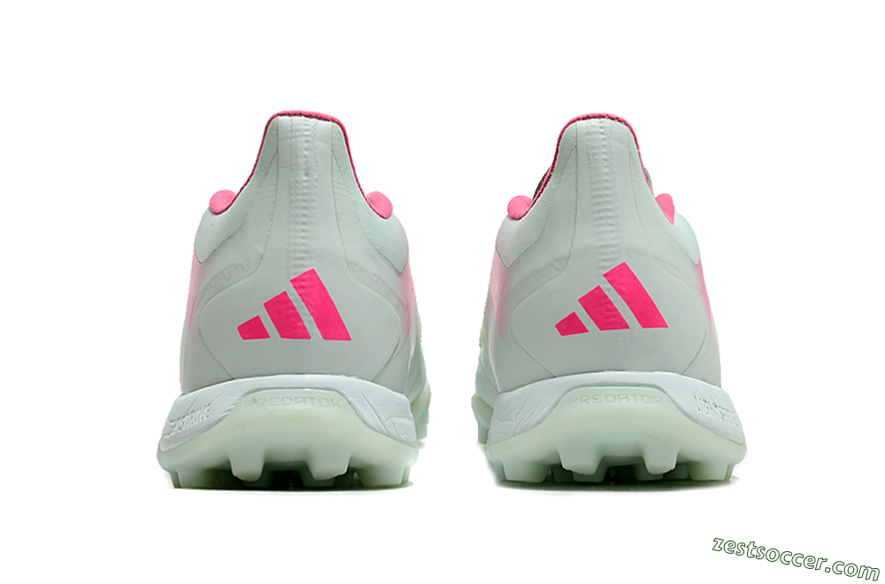 Adidas Predator 24 Elite TF Low-Tops Soccer Shoes - Jade/Pink/Purple 5