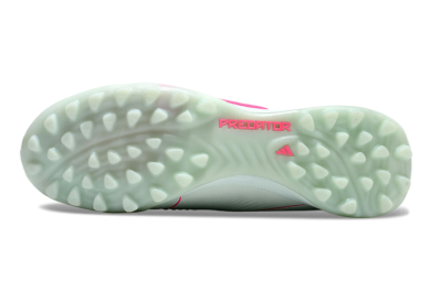 Adidas Predator 24 Elite TF Low-Tops Soccer Shoes - Jade/Pink/Purple