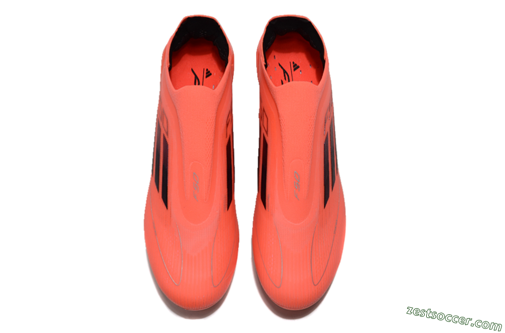 Adidas F50 Elite Laceless FG Low-Tops Soccer Cleats - Red/Blue/Silver 4