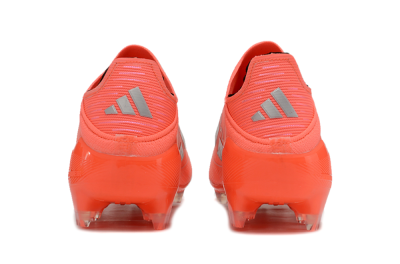 Adidas F50 Elite Laceless FG Low-Tops Soccer Cleats - Red/Blue/Silver