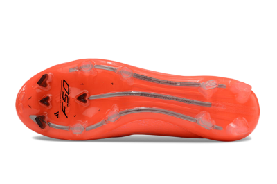 Adidas F50 Elite Laceless FG Low-Tops Soccer Cleats - Red/Blue/Silver
