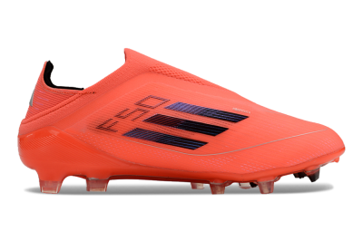 Adidas F50 Elite Laceless FG Low-Tops Soccer Cleats - Red/Blue/Silver