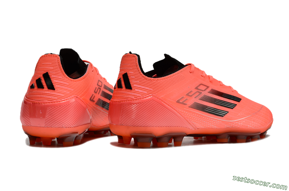 Adidas F50 Elite AG Low-Tops Soccer Cleats - Red/Black/Silver 6