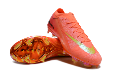 Nike Air Zoom Mercurial Vapor 15 Elite FG Low-Tops Soccer Cleats - Red/Yellow/Black