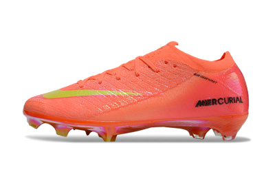 Nike Air Zoom Mercurial Vapor 15 Elite FG Low-Tops Soccer Cleats - Red/Yellow/Black