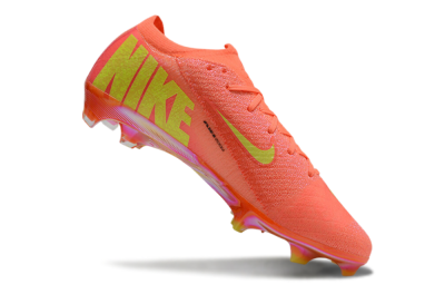 Nike Air Zoom Mercurial Vapor 15 Elite FG Low-Tops Soccer Cleats - Red/Yellow/Black