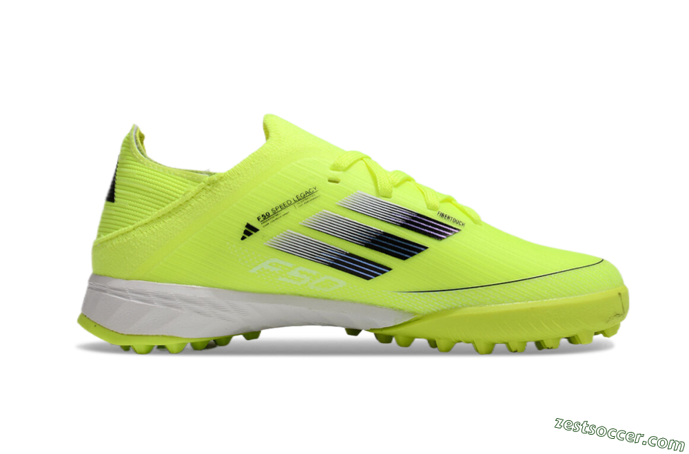 Adidas F50 Elite TF Low-Tops Soccer Shoes - Yellow/Black/White 6