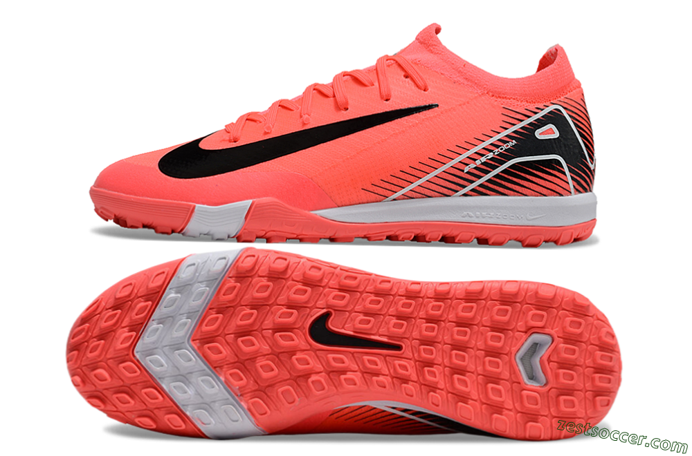 Nike Air Zoom Mercurial Vapor 16 Elite TF Low-Tops Soccer Shoes - Red/Black/White 1
