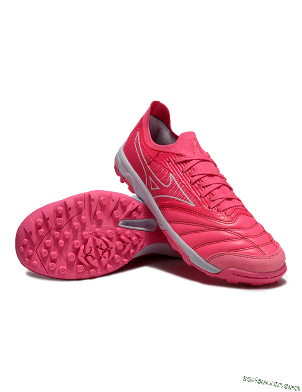 Mizuno Morelia Neo Sala TF Low-Tops Soccer Shoes - Pink/White 3