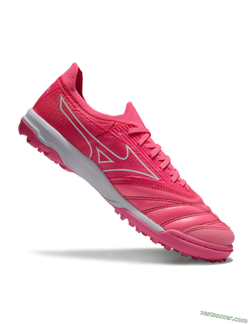 Mizuno Morelia Neo Sala TF Low-Tops Soccer Shoes - Pink/White 4
