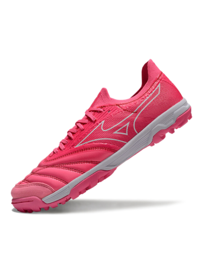 Mizuno Morelia Neo Sala TF Low-Tops Soccer Shoes - Pink/White