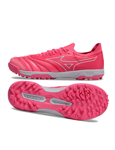 Mizuno Morelia Neo Sala TF Low-Tops Soccer Shoes - Pink/White