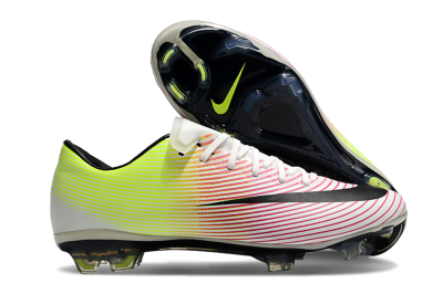 Nike Mercurial Vapor 10 FG Low-Tops Soccer Cleats - Red/Black/Yellow