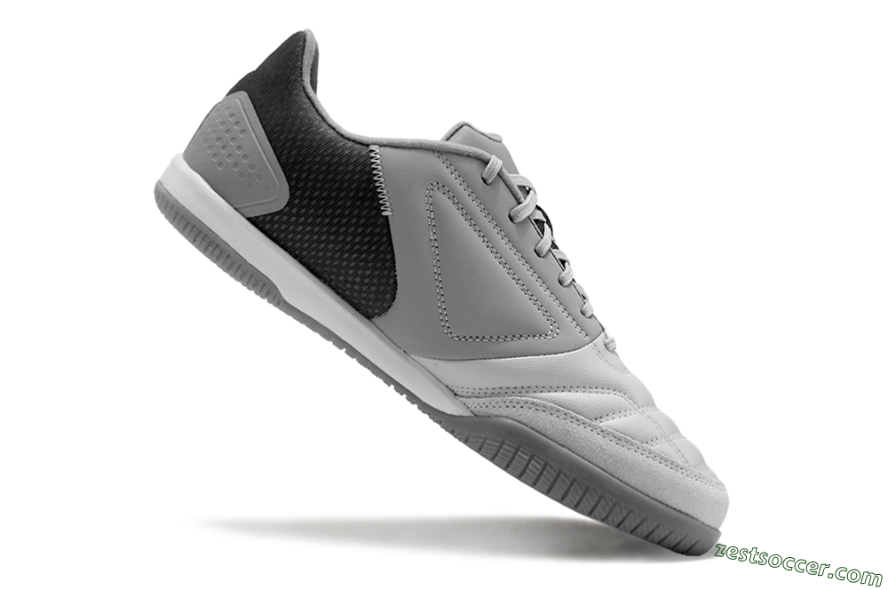 Adidas Top Sala Competition IC Low-Tops Soccer Shoes - Grey/Blue/White 4