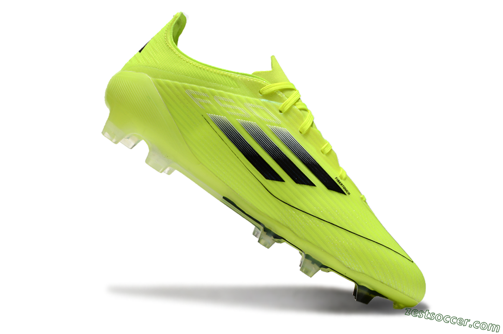 Adidas F50 Elite FG Low-Tops Soccer Cleats - Yellow/Black 4