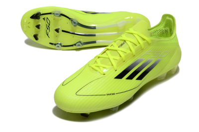 Adidas F50 Elite FG Low-Tops Soccer Cleats - Yellow/Black