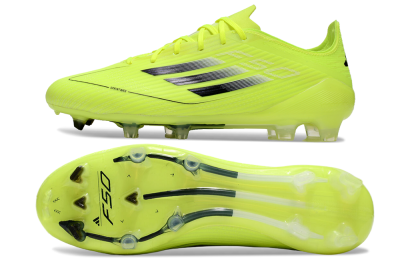 Adidas F50 Elite FG Low-Tops Soccer Cleats - Yellow/Black