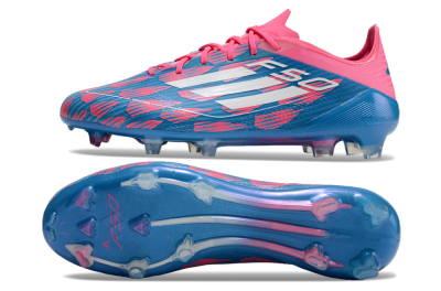 Adidas F50 Elite FG Low-Tops Soccer Cleats - Blue/Red/White