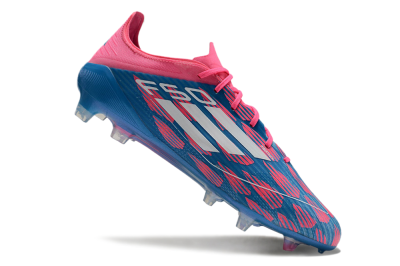 Adidas F50 Elite FG Low-Tops Soccer Cleats - Blue/Red/White