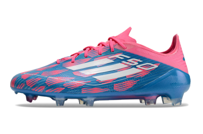 Adidas F50 Elite FG Low-Tops Soccer Cleats - Blue/Red/White