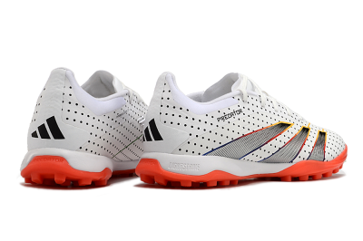 Adidas Predator 24 Elite TF Low-Tops Soccer Shoes - White/Black/Red